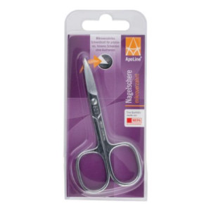 Produktbild von APOLINE Nagelschere 9 cm mikroverzahnt verchromt
