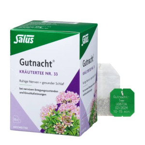 Produktbild von GUTNACHT Kr&auml;utertee Nr.33 Salus Filterbeutel