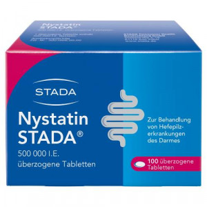 Produktbild von NYSTATIN STADA 500.000 I.E. &uuml;berzogene Tab.
