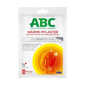 Produktbild von ABC W&auml;rme-Pflaster sensitive-Vlies Hansaplast med
