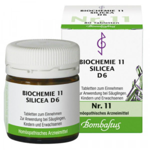Produktbild von BIOCHEMIE 11 Silicea D 6 Tabletten