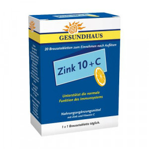 Produktbild von ZINK 10+C Brausetabletten