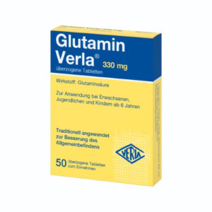 Produktbild von GLUTAMIN VERLA &uuml;berzogene Tabletten