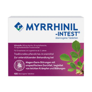 Produktbild von MYRRHINIL INTEST &uuml;berzogene Tabletten
