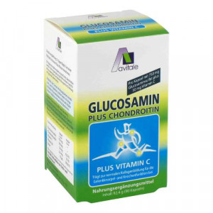 Produktbild von GLUCOSAMIN 750 mg+Chondroitin 100 mg Kapseln