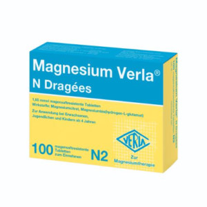 Produktbild von MAGNESIUM VERLA N Dragees