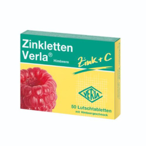 Produktbild von ZINKLETTEN Verla Himbeere Lutschtabletten