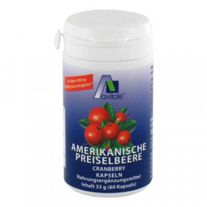 Produktbild von PREISELBEERE amerikanisch 400 mg Kapseln