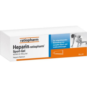 Produktbild von HEPARIN-RATIOPHARM Sport Gel