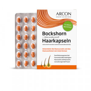 Produktbild von BOCKSHORN+Mikron&auml;hrstoff Haarkapseln Tisane plus