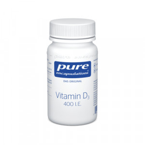 Produktbild von PURE ENCAPSULATIONS Vitamin D3 400 I.E. Kapseln