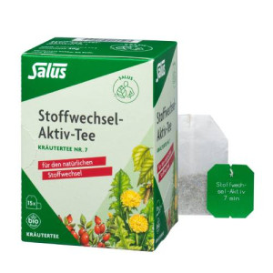 Produktbild von STOFFWECHSEL-AKTIV Tee Kr&auml;utertee Nr.7 Bio Salus