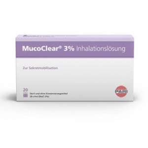 Produktbild von MUCOCLEAR 3% NaCl Inhalationsl&ouml;sung