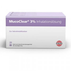 Produktbild von MUCOCLEAR 3% NaCl Inhalationsl&ouml;sung
