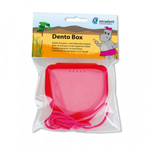 Produktbild von MIRADENT Zahnspangenbox Dento Box I pink