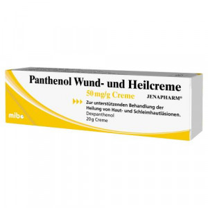 Produktbild von PANTHENOL Wund- und Heilcreme Jenapharm