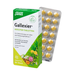 Produktbild von GALLEXIER Kr&auml;uter-Tabletten Salus
