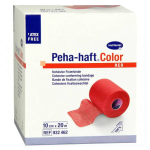 Produktbild von PEHA-HAFT Color Fixierb.latexfrei 10 cmx20 m rot