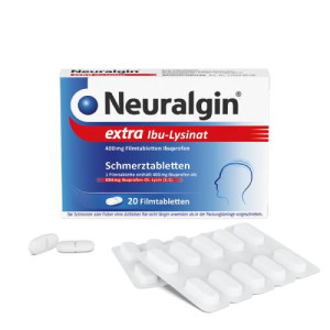 Produktbild von NEURALGIN extra Ibu-Lysinat Filmtabletten