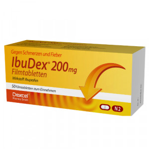 Produktbild von IBUDEX 200 mg Filmtabletten