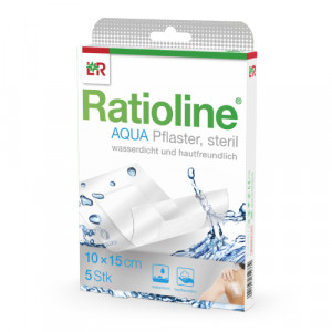 Produktbild von RATIOLINE aqua Duschpflaster Plus 10x15 cm steril
