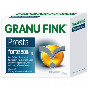 Produktbild von GRANU FINK Prosta forte 500 mg Hartkapseln