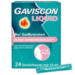 Produktbild von GAVISCON Liquid 500 mg/267 mg/160 mg Susp.z.Einn.
