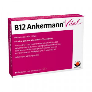 Produktbild von B12 ANKERMANN Vital Tabletten