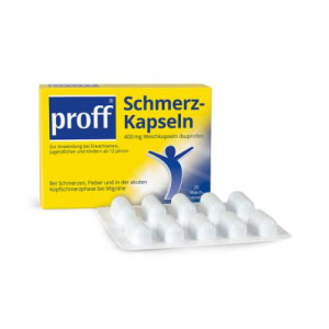 Produktbild von PROFF Schmerzkapseln 400 mg