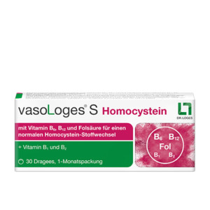 Produktbild von VASOLOGES S Homocystein Dragees
