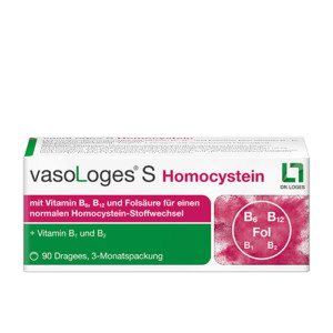 Produktbild von VASOLOGES S Homocystein Dragees