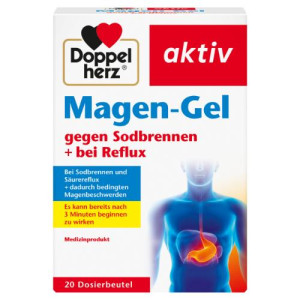 Produktbild von DOPPELHERZ Magen-Gel gegen Sodbrennen+bei Reflux