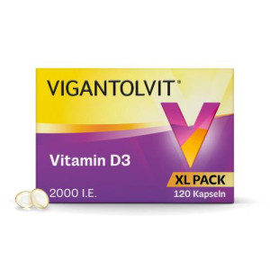 Produktbild von VIGANTOLVIT 2000 I.E. Vitamin D3 Weichkapseln