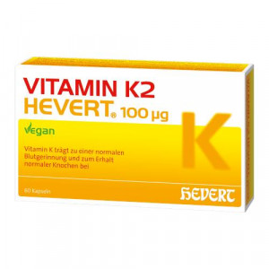 Produktbild von VITAMIN K2 HEVERT 100 &mu;g Kapseln