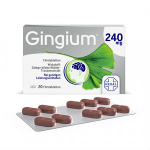 Produktbild von GINGIUM 240 mg Filmtabletten
