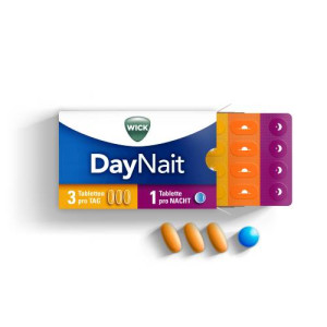 Produktbild von WICK DayNait Filmtabletten