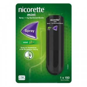 Produktbild von NICORETTE Mint Spray 1 mg/Spr&uuml;hsto&szlig;