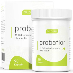 Produktbild von NUPURE probaflor Mikrobiotika magensaftres.Kapseln