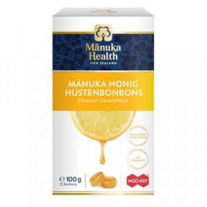 Produktbild von MANUKA HEALTH MGO 400+ Lutschbonb.Zitrone
