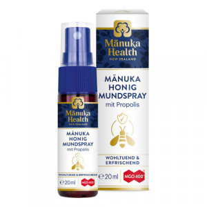Produktbild von MANUKA HEALTH MGO 400+ Manuka & Propolis Mundspray