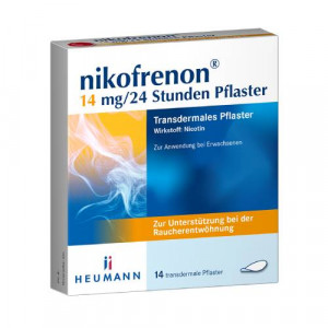 Produktbild von nikofrenon&reg; 14 mg/24 Stunden Pflaster