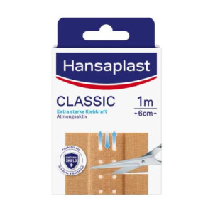 Produktbild von HANSAPLAST Classic Pflaster 6 cmx1 m