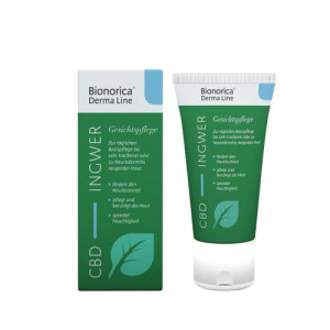 Produktbild von DERMA LINE Gesichtspflegecre.Ingwer-CBD Bionorica