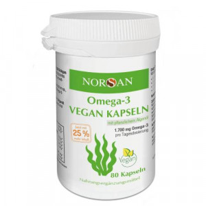 Produktbild von NORSAN Omega-3 vegan Kapseln