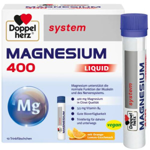 Produktbild von DOPPELHERZ Magnesium 400 Liquid system Trinkamp.