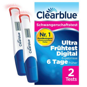 Produktbild von CLEARBLUE Schwangerschaftst.Ultra Fr&uuml;htest digital