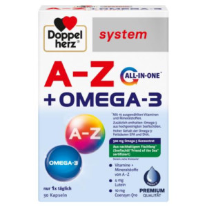 Produktbild von DOPPELHERZ A-Z+Omega-3 all-in-one system Kapseln