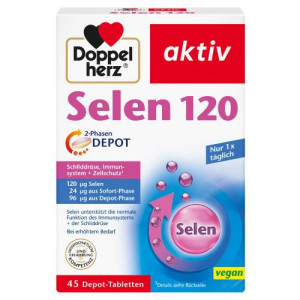 Produktbild von DOPPELHERZ Selen 120 2-Phasen Depot Tabletten