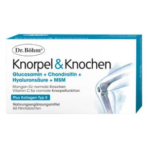 Produktbild von DR.B&Ouml;HM Knorpel & Knochen Tabletten