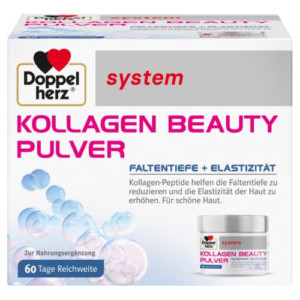 Produktbild von DOPPELHERZ Kollagen Beauty system Pulver